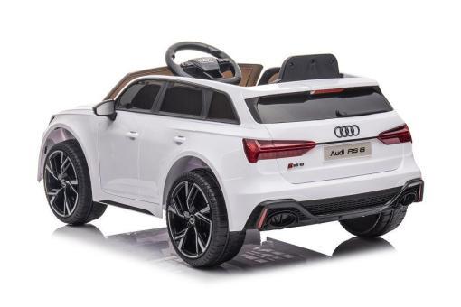Kinderfahrzeug - Elektro Auto "Audi RS6" - lizenziert - 12V7AH Akku und 2 Motoren- 2,4Ghz + MP3 + Leder + EVA – Bild 12