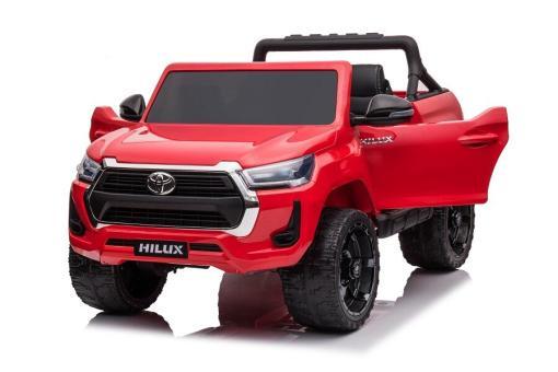 Elektro Kinderfahrauto "Toyota Hilux" - lizenziert - 12V14AH Akku + 2,4Ghz+Ledersitz+EVA – Bild 5