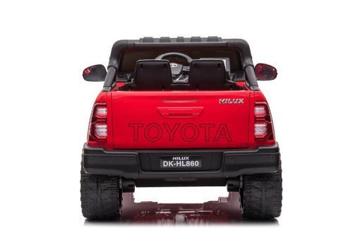 Elektro Kinderfahrauto "Toyota Hilux" - lizenziert - 12V14AH Akku + 2,4Ghz+Ledersitz+EVA – Bild 6