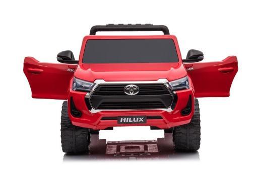 Elektro Kinderfahrauto "Toyota Hilux" - lizenziert - 12V14AH Akku + 2,4Ghz+Ledersitz+EVA – Bild 4