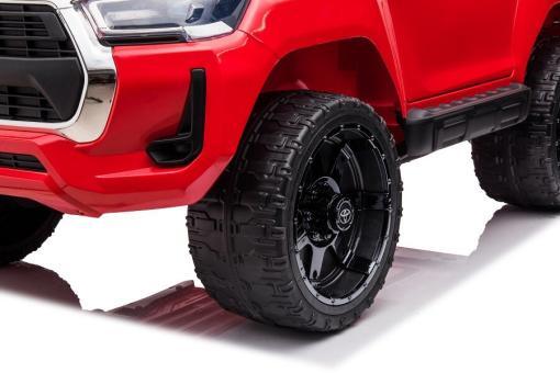 Elektro Kinderfahrauto "Toyota Hilux" - lizenziert - 12V14AH Akku + 2,4Ghz+Ledersitz+EVA – Bild 12