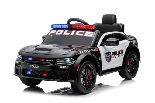 Kinderfahrzeug - Elektro Auto "Dodge Polizei" lizenziert - 12V Akku,2 Motoren- 2,4Ghz +Ledersitz, MP3 – Bild 11