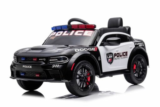 Kinderfahrzeug - Elektro Auto "Dodge Polizei" lizenziert - 12V Akku,2 Motoren- 2,4Ghz +Ledersitz, MP3 – Bild 15