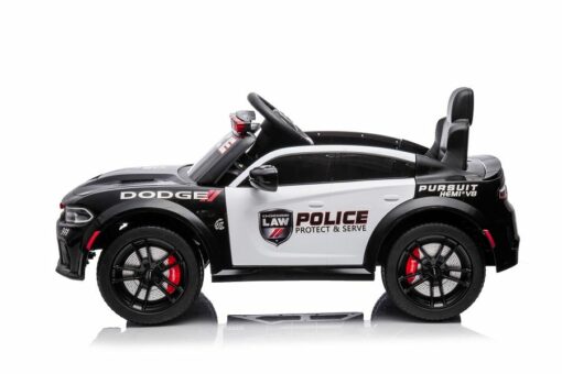 Kinderfahrzeug - Elektro Auto "Dodge Polizei" lizenziert - 12V Akku,2 Motoren- 2,4Ghz +Ledersitz, MP3 – Bild 3