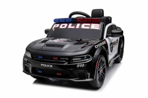 Kinderfahrzeug - Elektro Auto "Dodge Polizei" lizenziert - 12V Akku,2 Motoren- 2,4Ghz +Ledersitz, MP3 – Bild 13