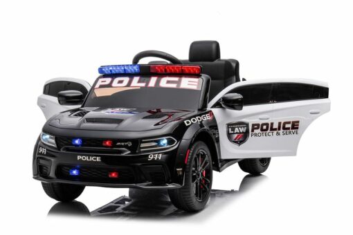 Kinderfahrzeug - Elektro Auto "Dodge Polizei" lizenziert - 12V Akku,2 Motoren- 2,4Ghz +Ledersitz, MP3 – Bild 9