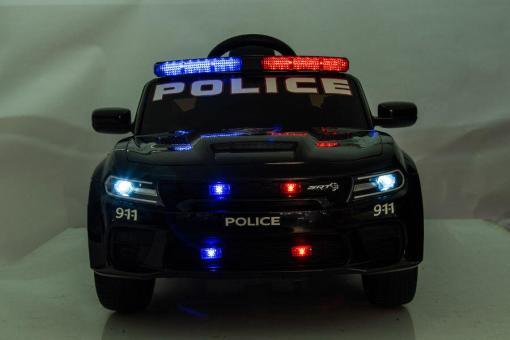 elektro Kinderfahrzeug DODGE CHARGER SRT police pursuit schwarz-3