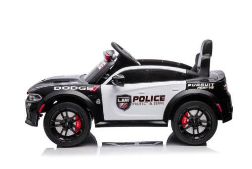 elektro Kinderfahrzeug DODGE CHARGER SRT police pursuit schwarz-4