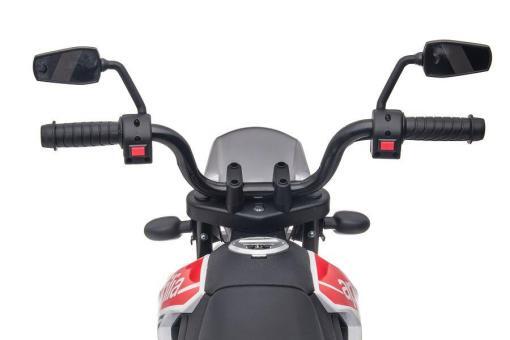 Elektro Kindermotorrad "Aprilia RX" - Lizenziert - 12V - 2 Motoren - MP3 + Leder + EVA – Bild 2
