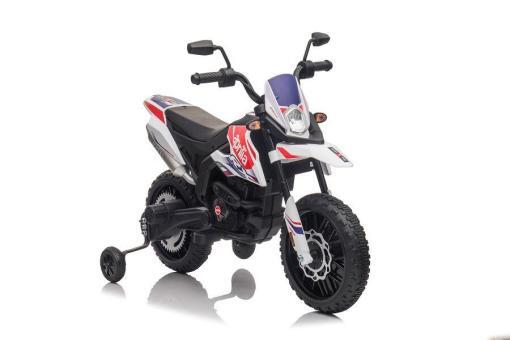 Elektro Kindermotorrad "Aprilia RX" - Lizenziert - 12V - 2 Motoren - MP3 + Leder + EVA – Bild 4