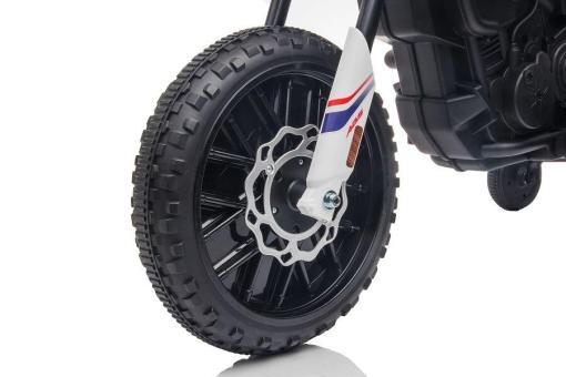 Elektro Kindermotorrad "Aprilia RX" - Lizenziert - 12V - 2 Motoren - MP3 + Leder + EVA – Bild 9
