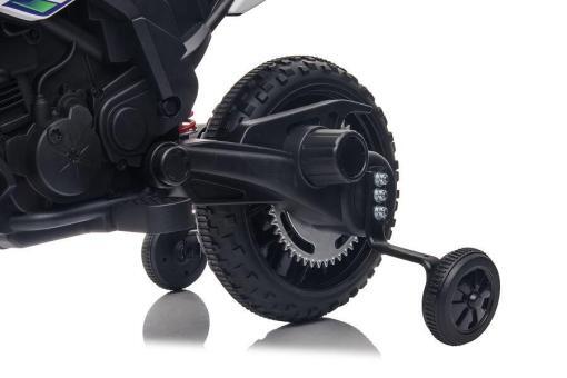 Elektro Kindermotorrad "Aprilia RX" - Lizenziert - 12V - 2 Motoren - MP3 + Leder + EVA – Bild 7