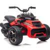 Elektro Kindermotorrad trike dreiräder schwarz-rot -1