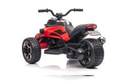 Elektro Kindermotorrad trike dreiräder schwarz-rot -2
