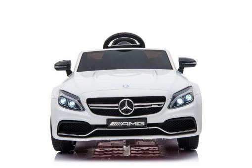 Kinderfahrzeug - Elektro Auto "Mercedes C63 AMG" - lizenziert - 12V7AH Akku + 2,4Ghz+Ledersitz+EVA – Bild 13