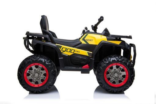 Kinderfahrzeug - Elektro Kinderquad "607" 2x45W, 12V7Ah -Gelb – Bild 4