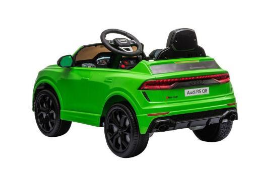 Kinderfahrzeug - Elektro Auto "Audi RS Q8" - lizenziert - 12V7A Akku und 2 Motoren- 2,4Ghz + MP3 + Leder + EVA – Bild 5