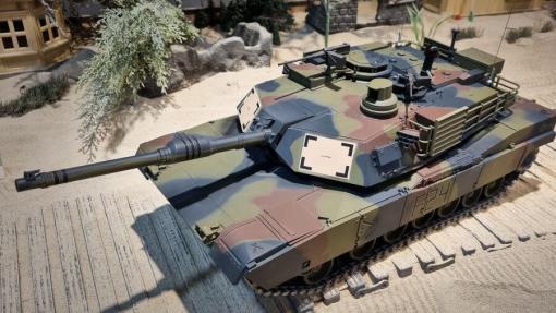 RC Panzer "M1A2 Abrams" 1:16 Heng Long -Rauch&Sound, Stahlgetriebe, Metallketten, 2,4Ghz V7.0 - Upg-A – Bild 5