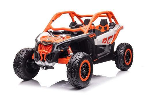 Kinderfahrzeug - Elektro Auto "Can Am" - 12V14A Akku,4x35W Motoren- 2,4Ghz, Allrad+2 Sitzer+Ledersitz+EVA – Bild 4