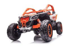 Can Am Maverick UTV Elektro Kinderauto Orange -5