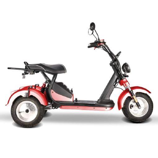 E-Scooter Trike mit Straßenzulassung und drei Räder Trike HM7 - ca. 45km Reichweite, 2 Motoren | 60V | 4000W – Bild 6