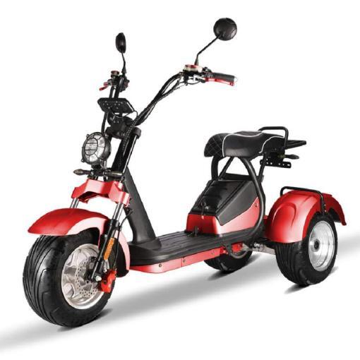 E-Scooter Trike mit Straßenzulassung und drei Räder Trike HM7 - ca. 45km Reichweite, 2 Motoren | 60V | 4000W – Bild 15