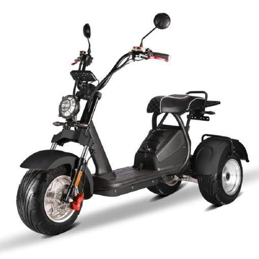 E-Scooter Trike mit Straßenzulassung und drei Räder Trike HM7 - ca. 45km Reichweite, 2 Motoren | 60V | 4000W – Bild 14