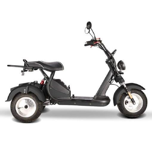 E-Scooter Trike mit Straßenzulassung und drei Räder Trike HM7 - ca. 45km Reichweite, 2 Motoren | 60V | 4000W – Bild 5