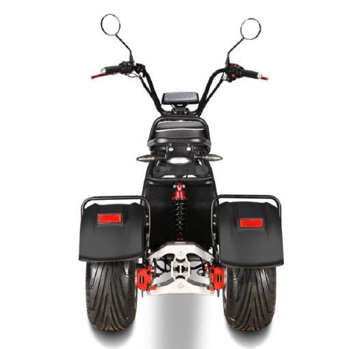 E-Scooter Trike mit Straßenzulassung und drei Räder Trike HM7 - ca. 45km Reichweite, 2 Motoren | 60V | 4000W – Bild 8