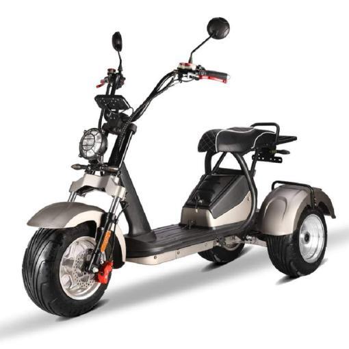 E-Scooter Trike mit Straßenzulassung und drei Räder Trike HM7 - ca. 45km Reichweite, 2 Motoren | 60V | 4000W – Bild 13