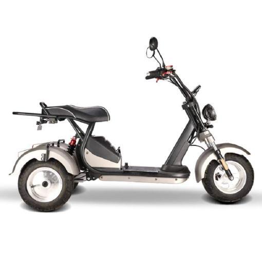 E-Scooter Trike mit Straßenzulassung und drei Räder Trike HM7 - ca. 45km Reichweite, 2 Motoren | 60V | 4000W – Bild 4