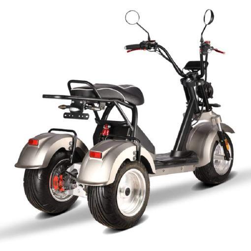 E-Scooter Trike mit Straßenzulassung und drei Räder Trike HM7 - ca. 45km Reichweite, 2 Motoren | 60V | 4000W – Bild 10