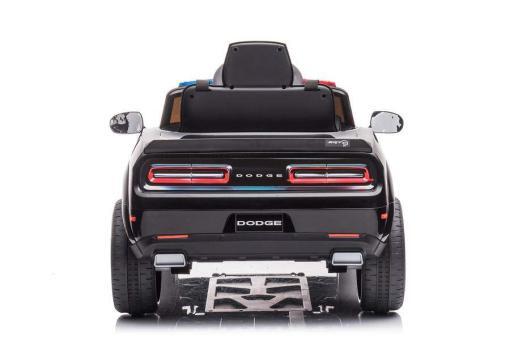 Kinderfahrzeug - Elektro Auto "Dodge Challenger Polizei" lizenziert - 12V7A Akku,2 Motoren- 2,4Ghz + EVA+Ledersitz, MP3 – Bild 4