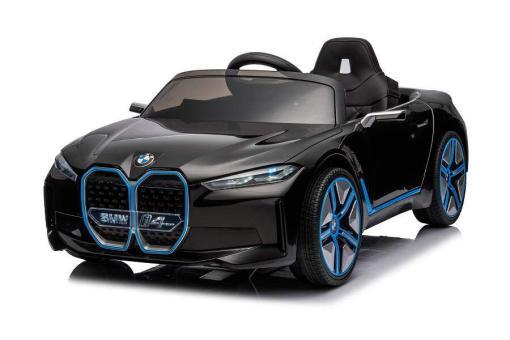 Kinderfahrzeug elektrisch "BMW i4" - lizenziert - 12V7A Akku, 4 Motoren- 2,4Ghz Fernsteuerung, MP3, Ledersitz+EVA – Bild 34