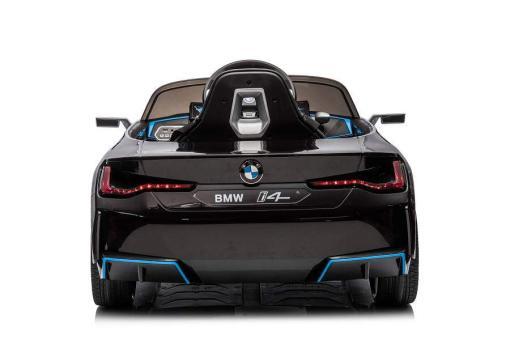 Kinderfahrzeug elektrisch "BMW i4" - lizenziert - 12V7A Akku, 4 Motoren- 2,4Ghz Fernsteuerung, MP3, Ledersitz+EVA – Bild 18