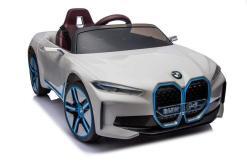 elektrischer kinderfahrzeug bmw i4 weiss-1