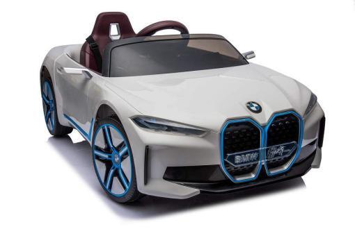 elektrischer kinderfahrzeug bmw i4 weiss-1