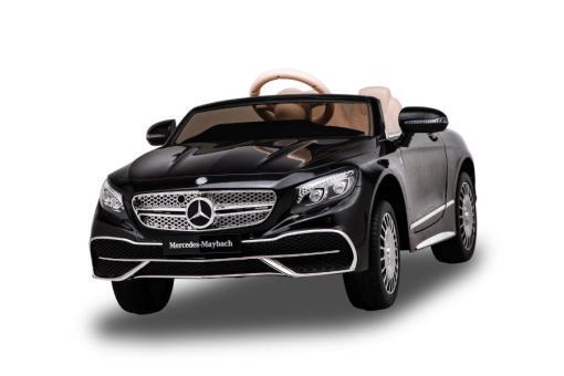 Elektro Kinderfahrzeug "Mercedes S650 Maybach" - lizenziert - 12V7AH Akku + 2,4Ghz+Ledersitz+EVA – Bild 2