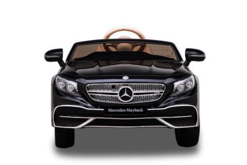 Elektro Kinderfahrzeug "Mercedes S650 Maybach" - lizenziert - 12V7AH Akku + 2,4Ghz+Ledersitz+EVA – Bild 9