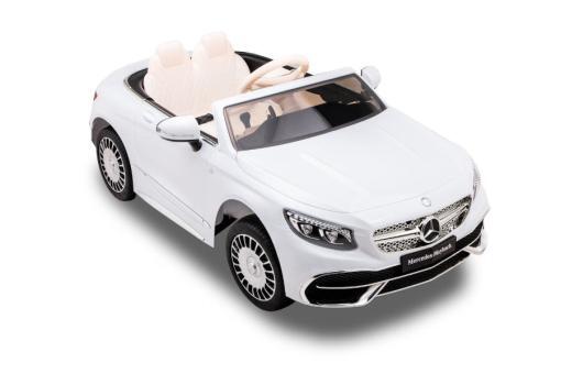 Elektro Kinderfahrzeug "Mercedes S650 Maybach" - lizenziert - 12V7AH Akku + 2,4Ghz+Ledersitz+EVA