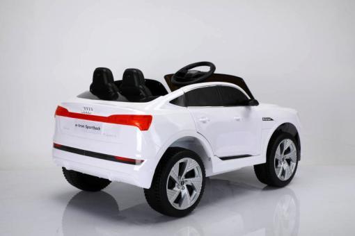 Elektro Kinderfahrzeug - Auto "Audi E-Tron Sportback" - lizenziert - 12V Akku - 2 Motoren- 2,4Ghz + MP3 – Bild 2