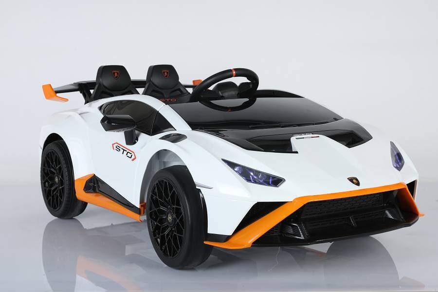 Elektro Drift Auto Lamborghini Huracan STO - lizenziert - 24V Akku, 2  Motoren- 2,4Ghz Fernsteuerung, MP3, Ledersitz+EVA