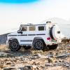 Elektro Kinderauto "Mercedes G63 AMG" - Lizenziert - 12V7AH Akku,2 Motoren- 2,4Ghz Fernsteuerung, MP3-Weiss