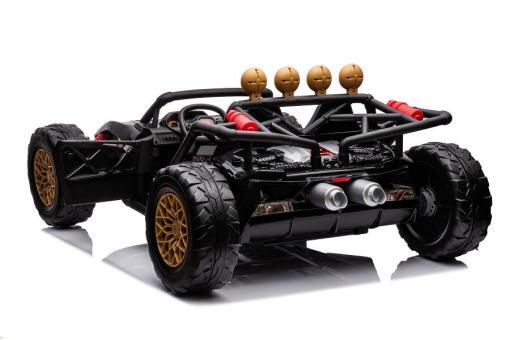 Elektro Buggy für Kinder "168" - 24V Akku,2x 200W Motoren- 2,4Ghz +MP3 + Ledersitz + EVA – Bild 10