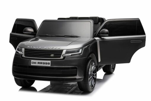 Elektro Kinderfahrzeug  "Land Rover Range Rover" 2 Sitzer - 12V14AH, 4 Motoren- 2,4Ghz, Bluetooth, Ledersitz+EVA+Lackiert – Bild 4