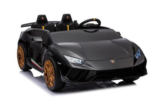 Elektro Kinderauto lizenziert von Lamborghini "Huracan Spider 2 Sitzer" - 12V10AH, 4 Motoren- 2,4Ghz Fernsteuerung, MP3, Ledersitz+EVA – Bild 7