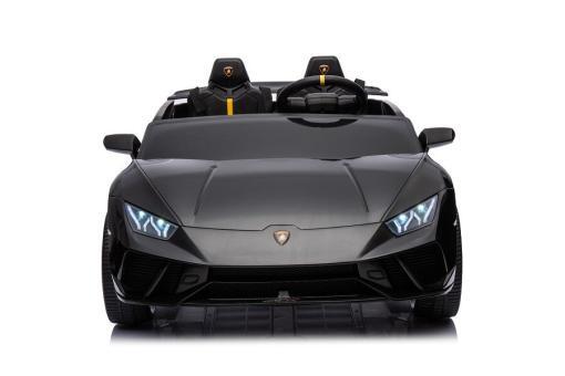Elektro Kinderauto lizenziert von Lamborghini "Huracan Spider 2 Sitzer" - 12V10AH, 4 Motoren- 2,4Ghz Fernsteuerung, MP3, Ledersitz+EVA