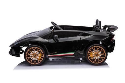 Elektro Kinderauto lizenziert von Lamborghini "Huracan Spider 2 Sitzer" - 12V10AH, 4 Motoren- 2,4Ghz Fernsteuerung, MP3, Ledersitz+EVA – Bild 9