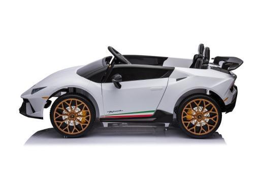 Elektro Kinderauto lizenziert von Lamborghini "Huracan Spider 2 Sitzer" - 12V10AH, 4 Motoren- 2,4Ghz Fernsteuerung, MP3, Ledersitz+EVA – Bild 8