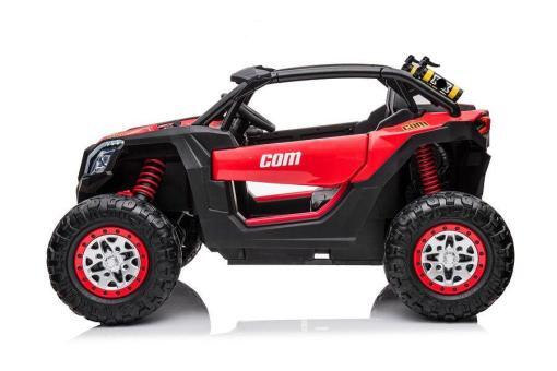 Elektro Kinderfahrzeug - "Buggy Com 18" - 24V7A Akku,4x Motoren- 2,4Ghz, Allrad+2 Sitzer+Ledersitz+EVA – Bild 6